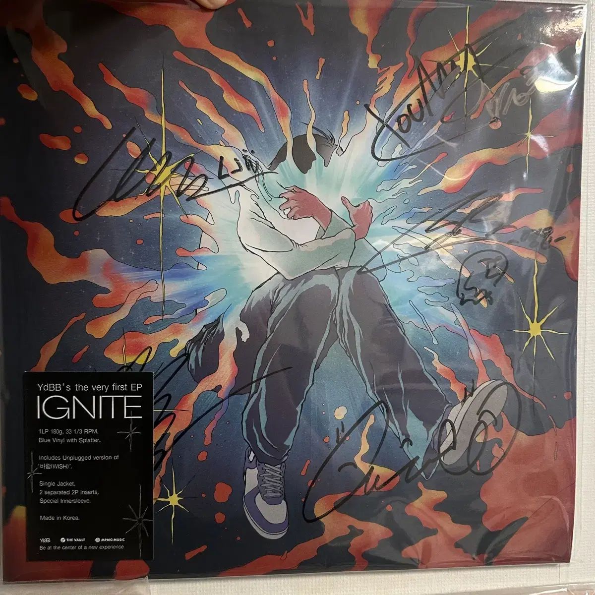 ユーダビンバンド イグナイト サイン ヴァイナル ビニールレコード