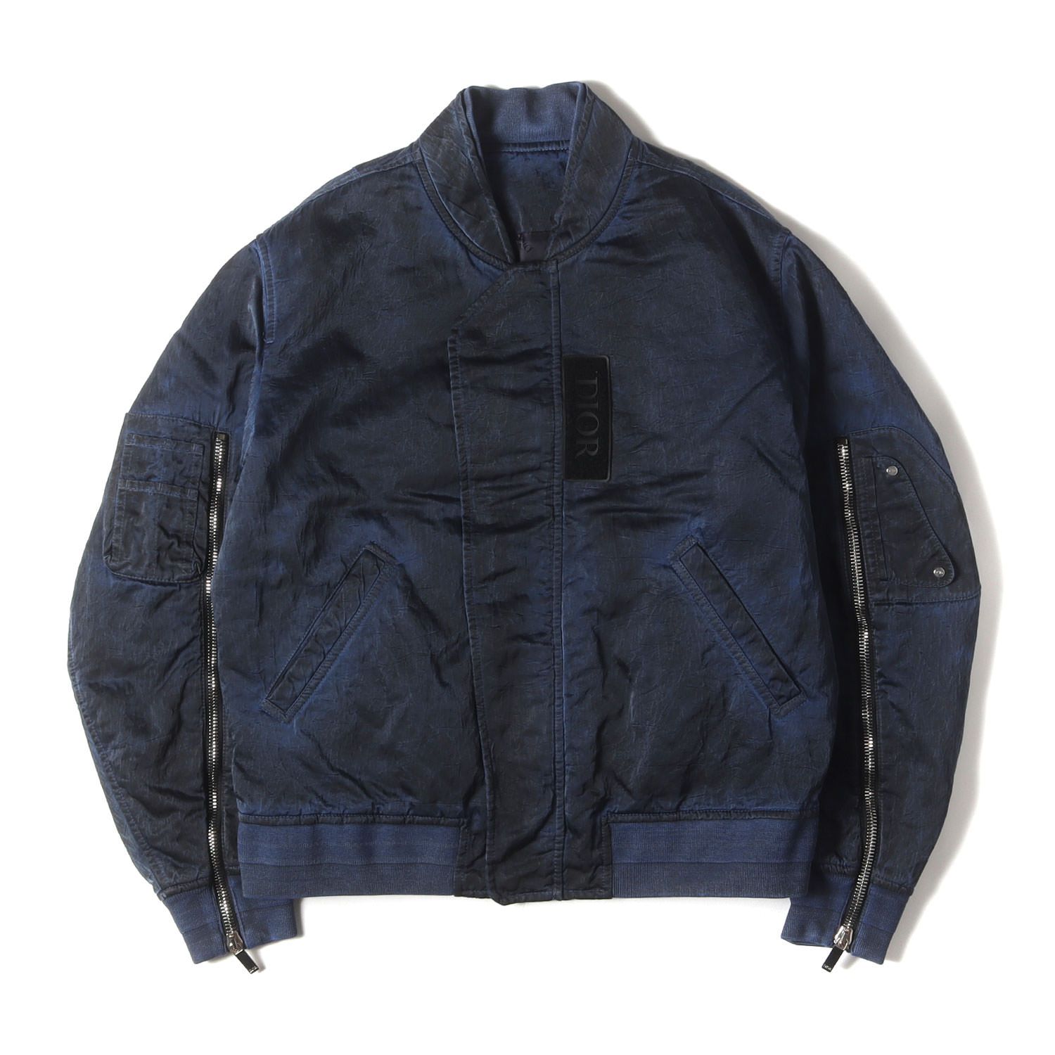 美品】Dior ディオール ジャケット ネイビー 紺 サイズ:48