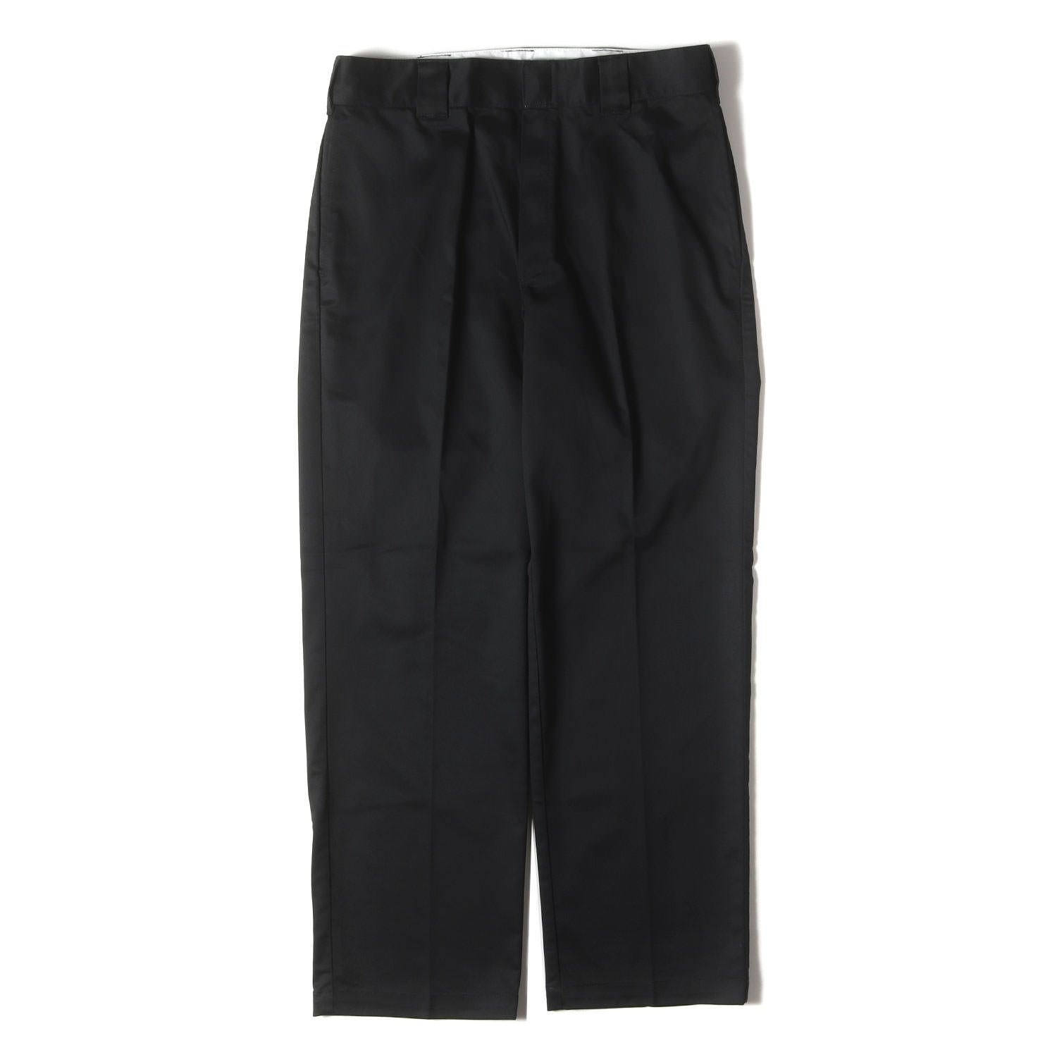 UNDER R アンダーアール パンツ ブラック 黒 サイズ 34 30 24 AW Dickies ワイド ストレート ストレッチ ポリコットン チノパンツ Flex Work Pants ボトムス ズボン メンズ
