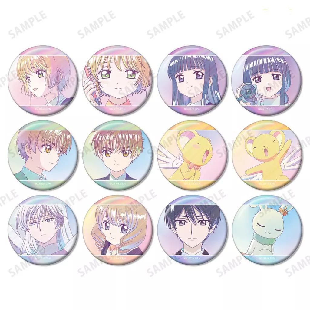 新品】バッジ・ビンズ 【ボックス】カードキャプターさくら クリア