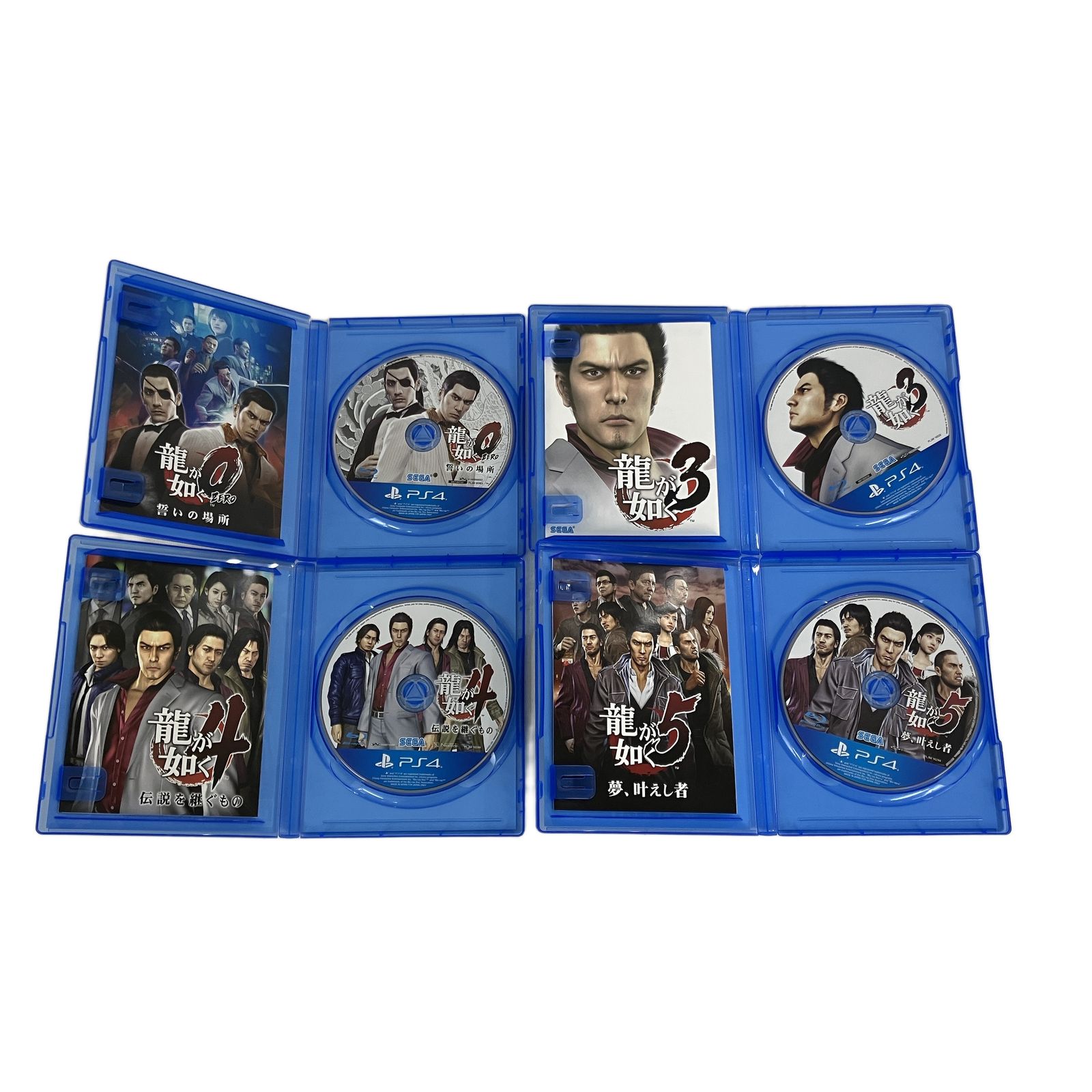 NO.947 プレステソフト　104枚セット SONY PS5 PS4 カセット 16点おまとめ 龍が如くなど ソニー ゲーム