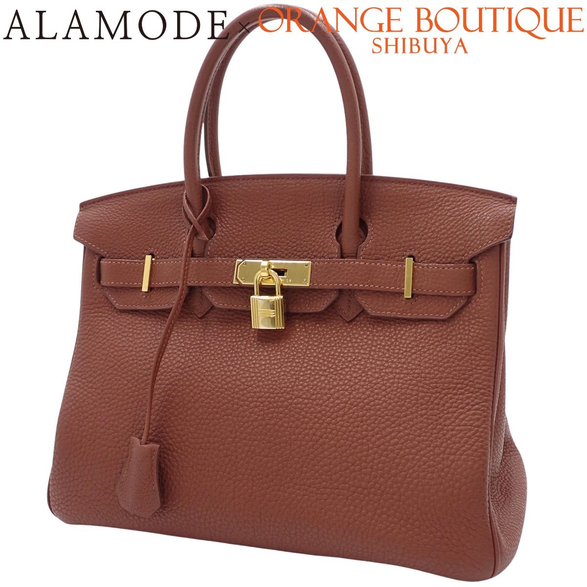 HERMES(エルメス) バーキン30 シェンヌ ブラウン茶 トゴ ゴールド金具
