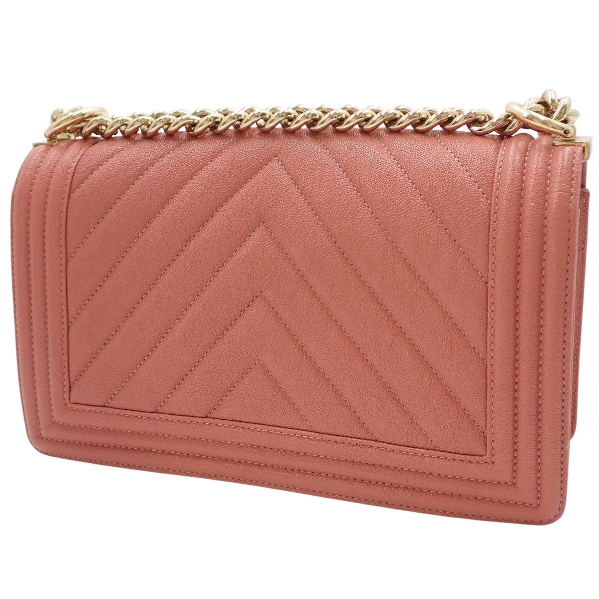 CHANEL(シャネル) ボーイシャネル/シェブロン チェーンショルダー