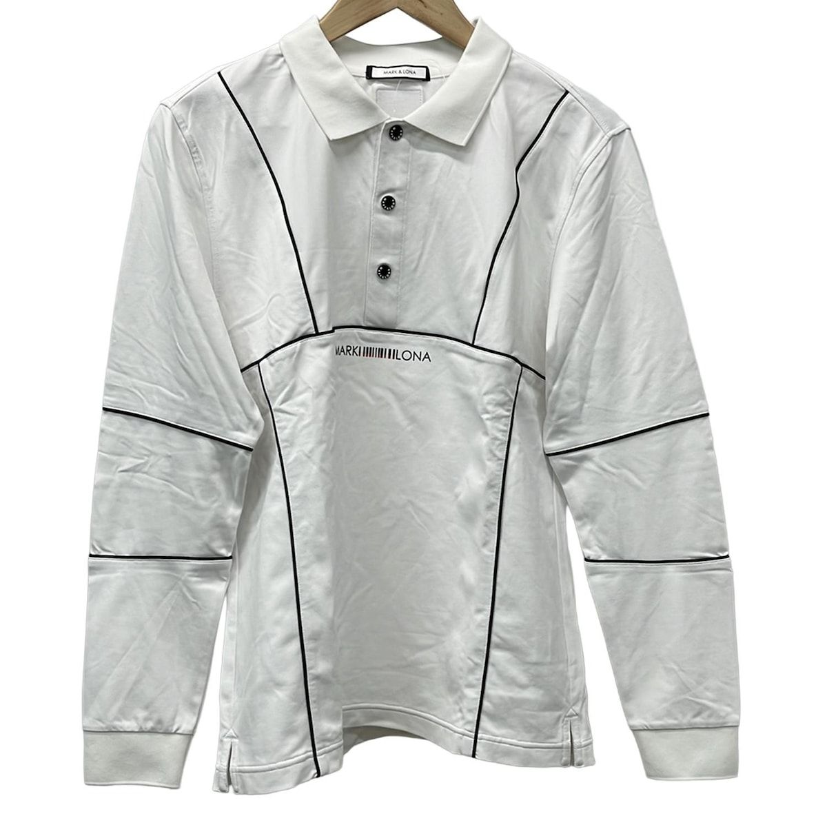 美品　MARK&LONA メンズ　ポロシャツ　48 マーク＆ロナ ポロシャツ 48 MARK&LONA マークアンドロナ ポロシャツ