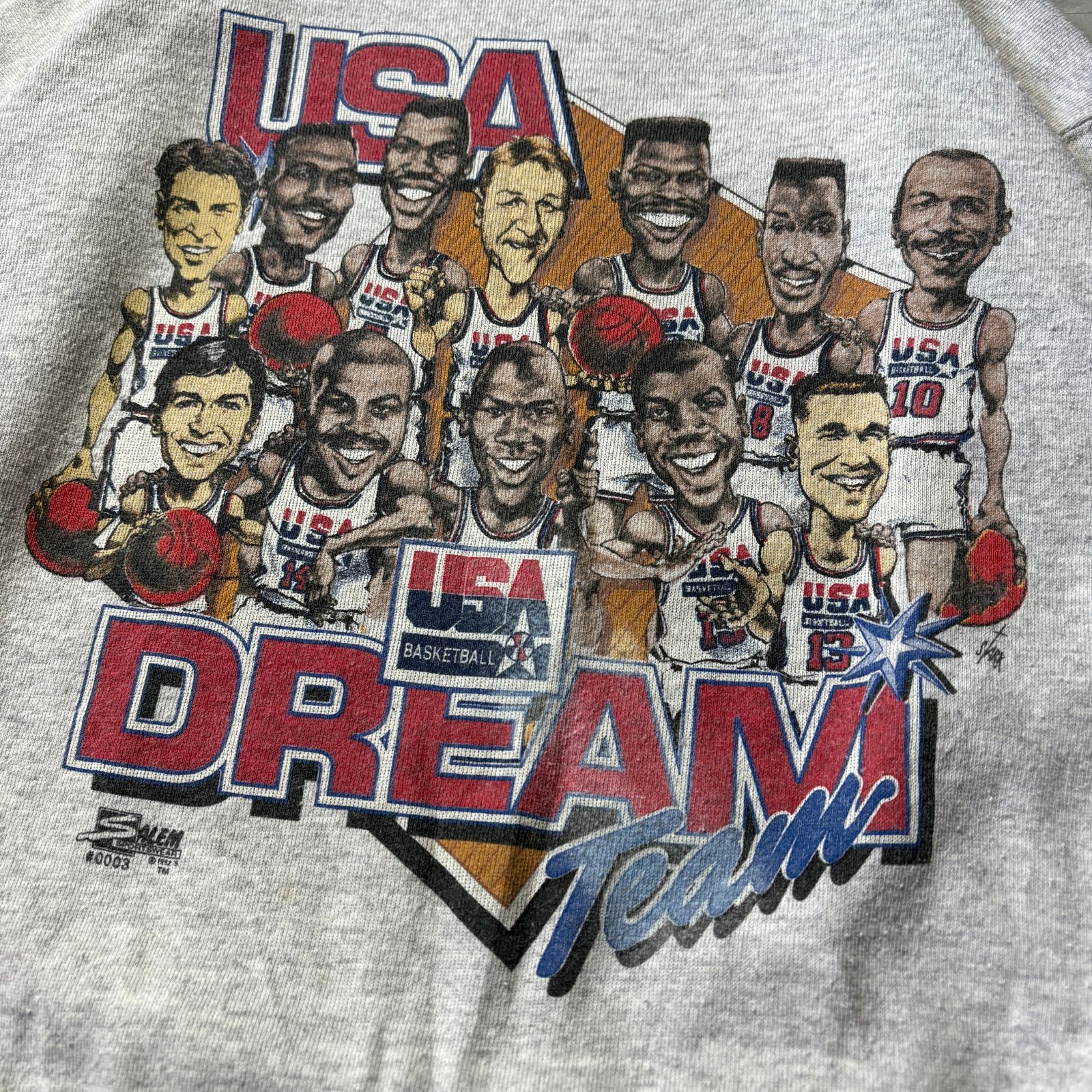 92s 1st DREAM TEAM スウェット L USA製 バルセロナオリンピック