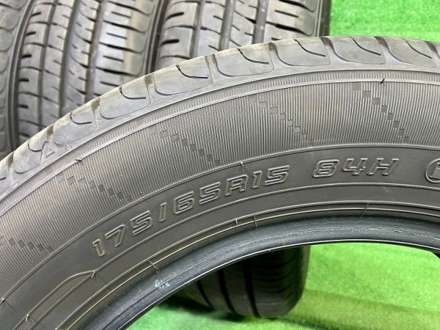  DUNLOP サマー ダンロップ エナセーブEC 204 175 65 R 15 4本 7ミリ 2025年 15インチ サマータイヤ ノーマルタイヤ