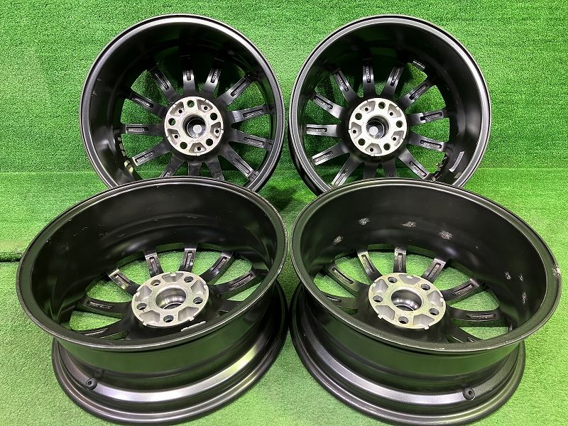  ベルバ ﾊﾘｱｰ ｳﾞｪﾙﾌｧｲｱ ホイール アルミ ガンメタ 17インチ 7 J 5穴 4本 114 3 39 17インチ ホイール