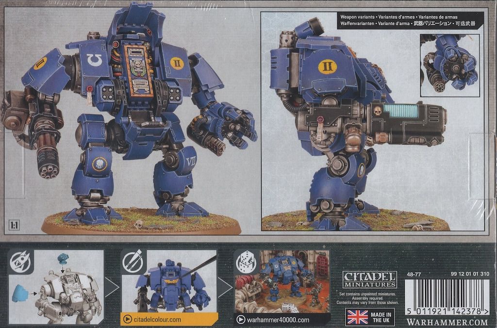 Space Marine Primaris Redemptor Dreadnought 2021
