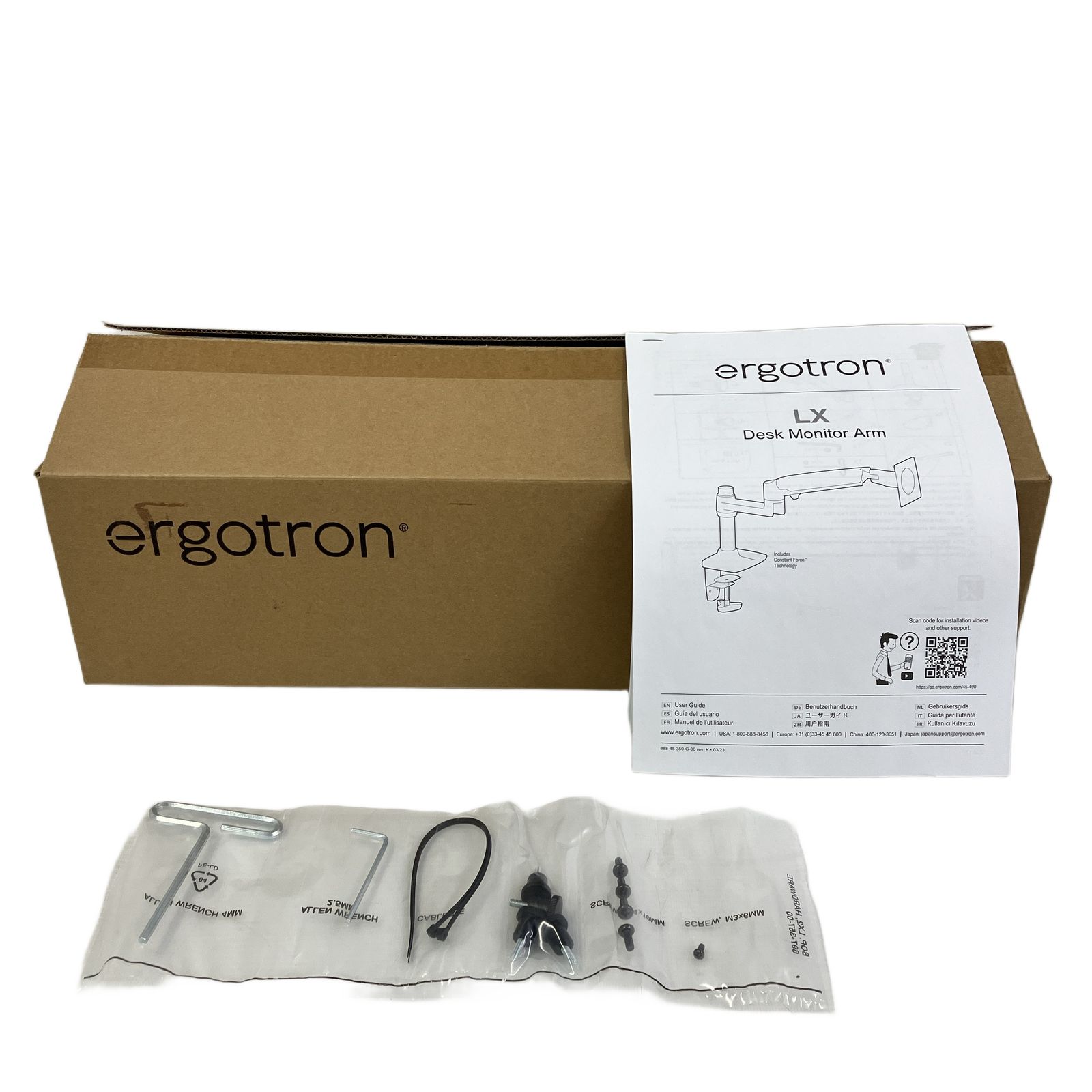 【中古】Ergotron LX Desk Monitor Arm ergotron LX Desk Monitor Arm エルゴトロン デスクモニターアーム
