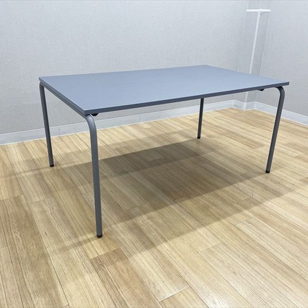 コクヨ ミーティングテーブル デイズオフィス 作業台 パイルパイプ キャスター付 W 1500 D 900 グレー