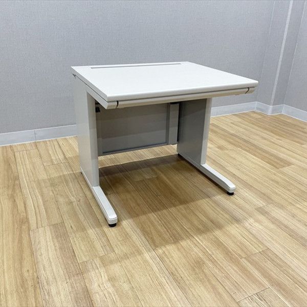 コクヨ パソコンデスク MX 引出し付 W 800 D 700 オフィスデスク グレー