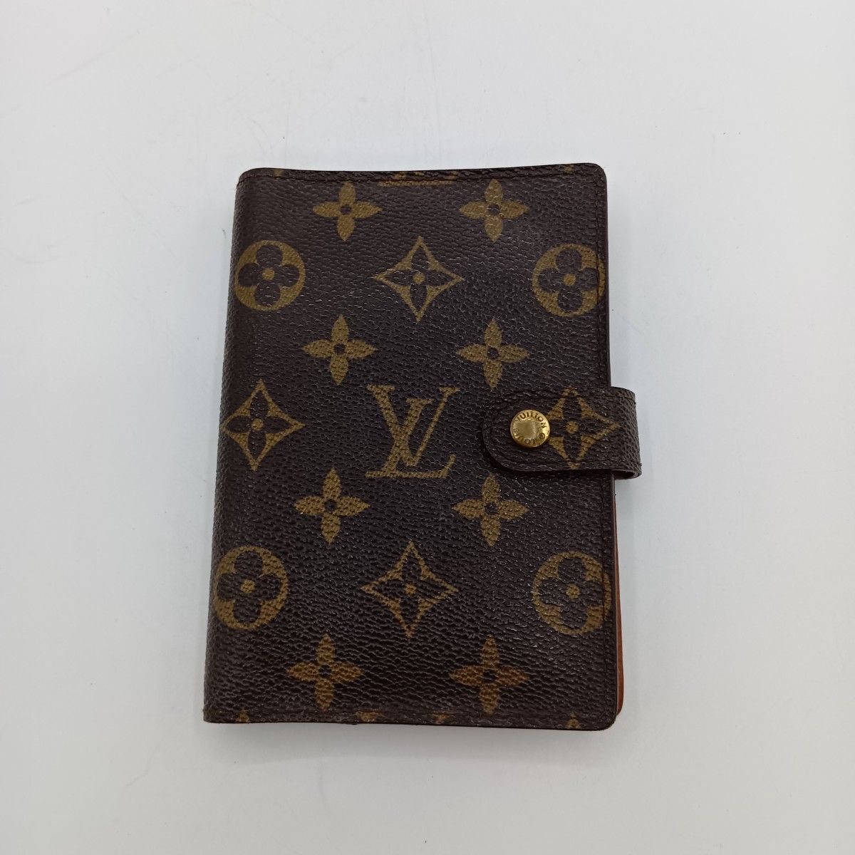 ◎◎LOUIS VUITTON ルイヴィトン モノグラム アジェンダPM 6穴 手帳カバー R 20005 ブラウン