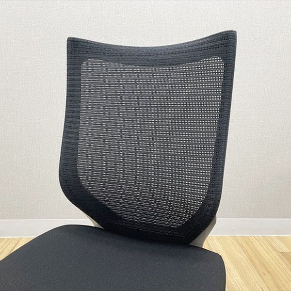  オカムラ バロンチェア ハイバック スタンダードメッシュ 肘無 オフィスチェア ブラック 長時間座れる オフィスチェア ワークチェア 椅子 チェア