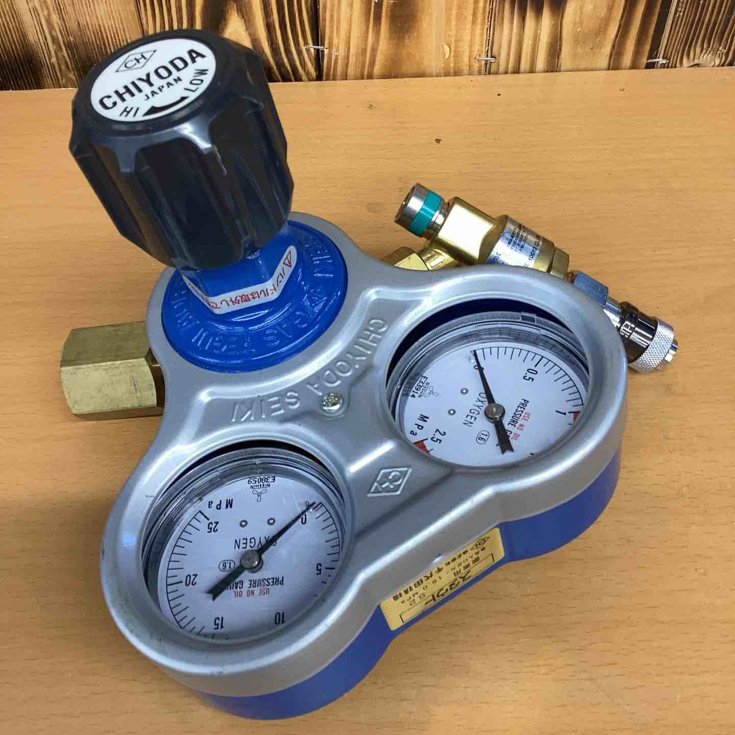 千代田精機 スタウト アセチレン 圧力調整器 AC 2 溶断器用 鉄筋圧接 溶接 溶断 金属加工