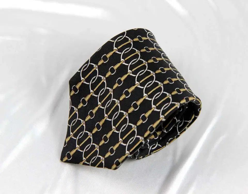 エルメス 7 8 cm A級 幅広 男性 ブランド ネクタイ