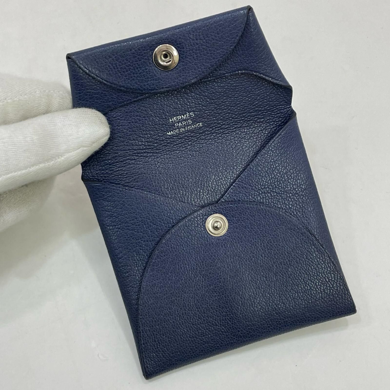 コインケース ネイビー