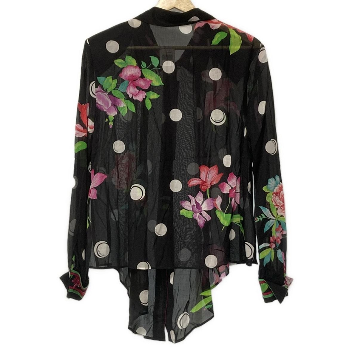 LEONARD(レオナール) 長袖シャツブラウス サイズ11 M レディース美品