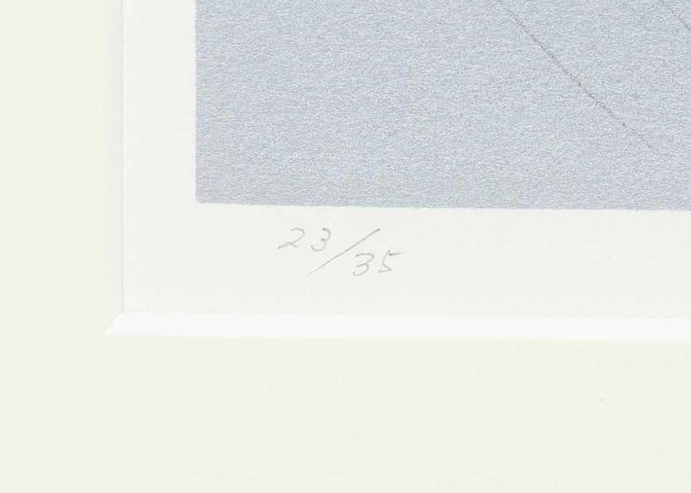 真作】【WISH】加山又造「裸婦 '95-B(紫)」リトグラフ 10号大 直筆