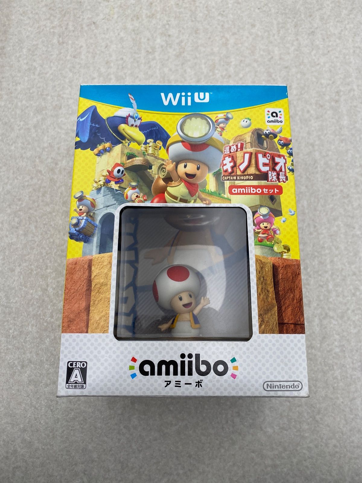 ◇【amiiboキノピオ付】進め！キノピオ隊長 amiiboセット 0012147944