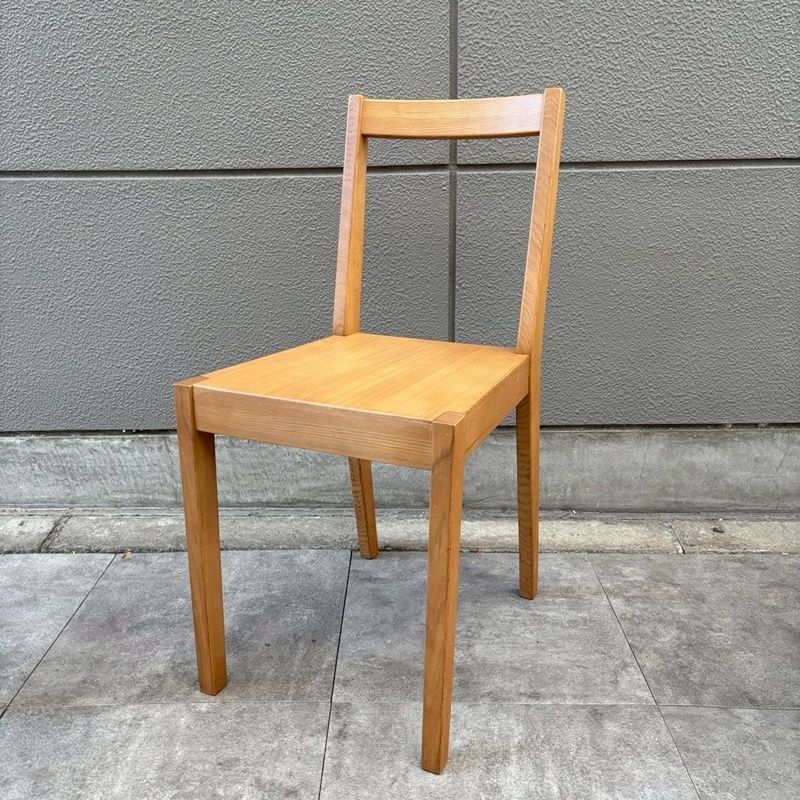 MUJI 無印良品 ダイニングチェア 3脚セット 天然木 タモ材 人気 イス