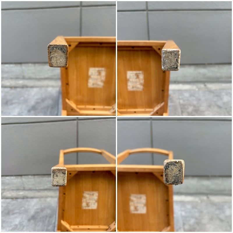 MUJI 無印良品 ダイニングチェア 3脚セット 天然木 タモ材 人気 イス