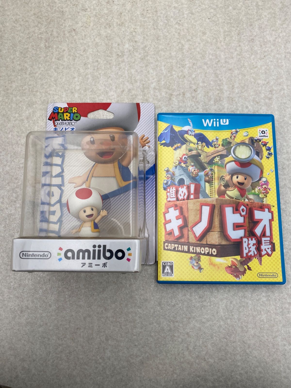 ◇【amiiboキノピオ付】進め！キノピオ隊長 amiiboセット 0012147944