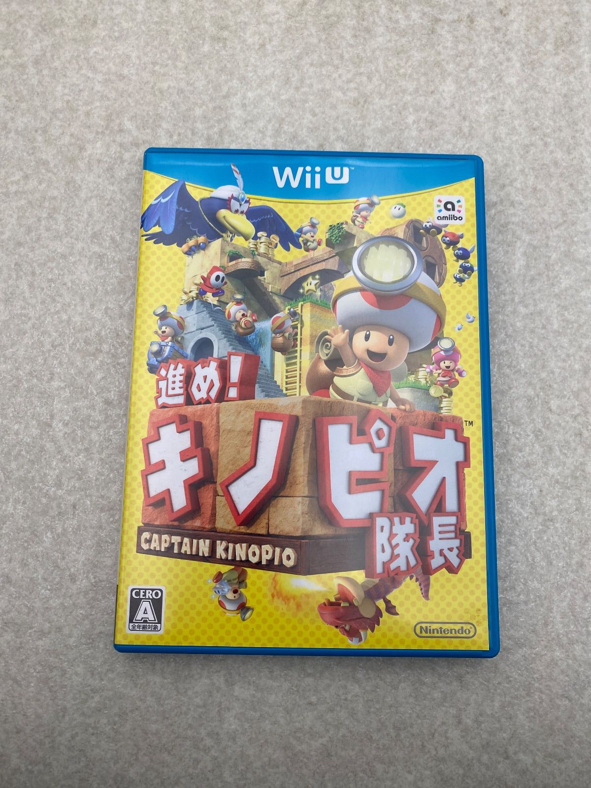◇【amiiboキノピオ付】進め！キノピオ隊長 amiiboセット 0012147944