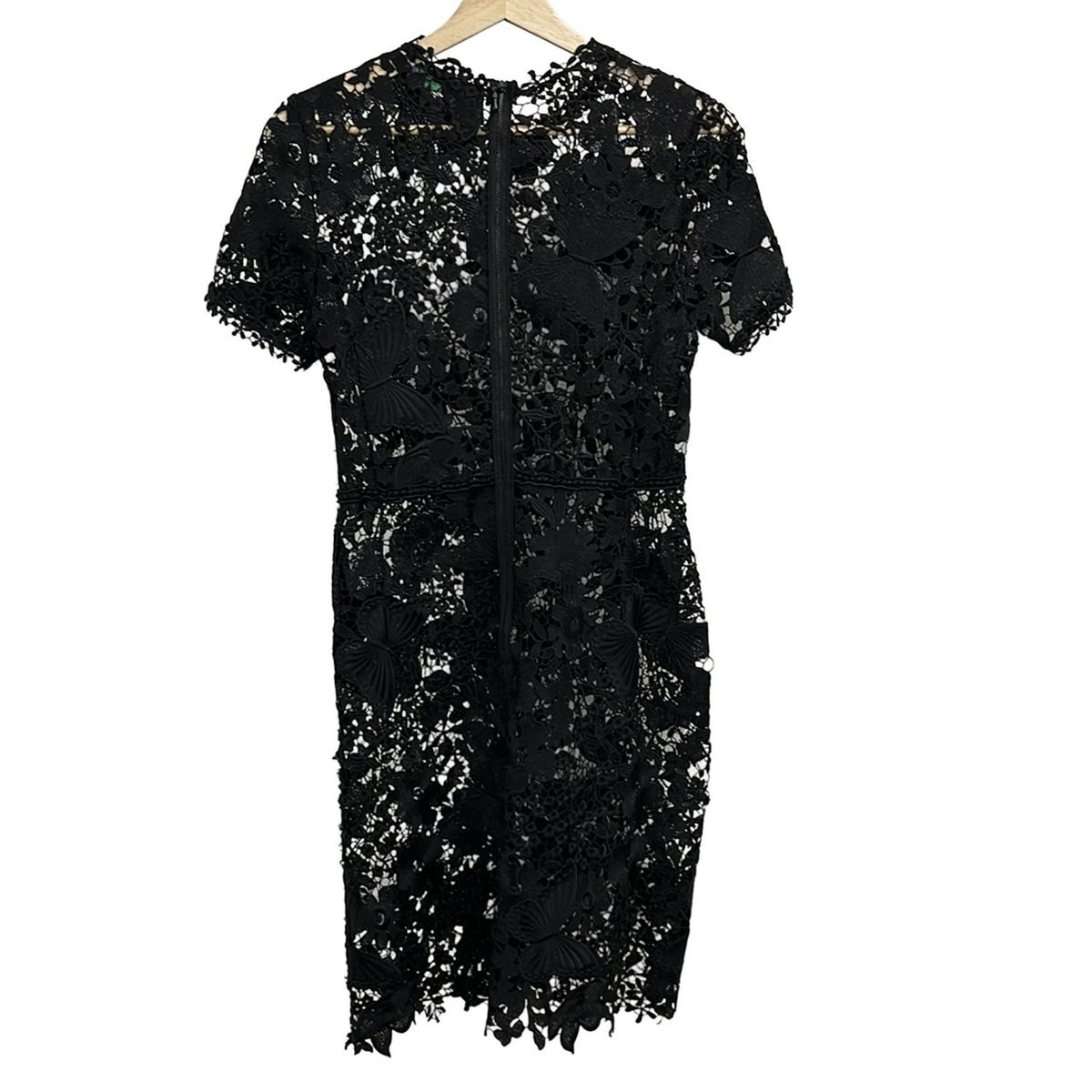 美品✨ヴィヴィアンタム 長袖 ワンピース パワーネット ブラック 40 VIVIENNE TAM(ヴィヴィアンタム) ワンピース サイズ40 M レディース美