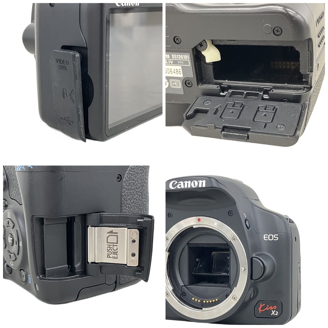 Canon キャノン EOS Kiss X2 18-55mm 1:3.5-5.6 デジタル一眼レフ