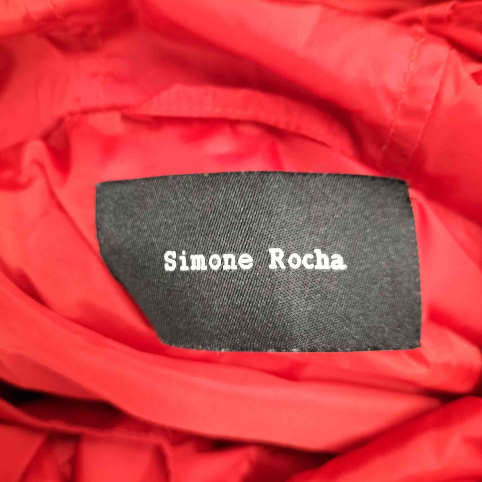 Simone Rocha(シモーネロシャ) パフ スリーブ フリル パーカー レディース UK：12 【中古】【ブランド古着バズストア】 シモーネロシャ Simone Rocha パフ スリーブ フリル パーカー