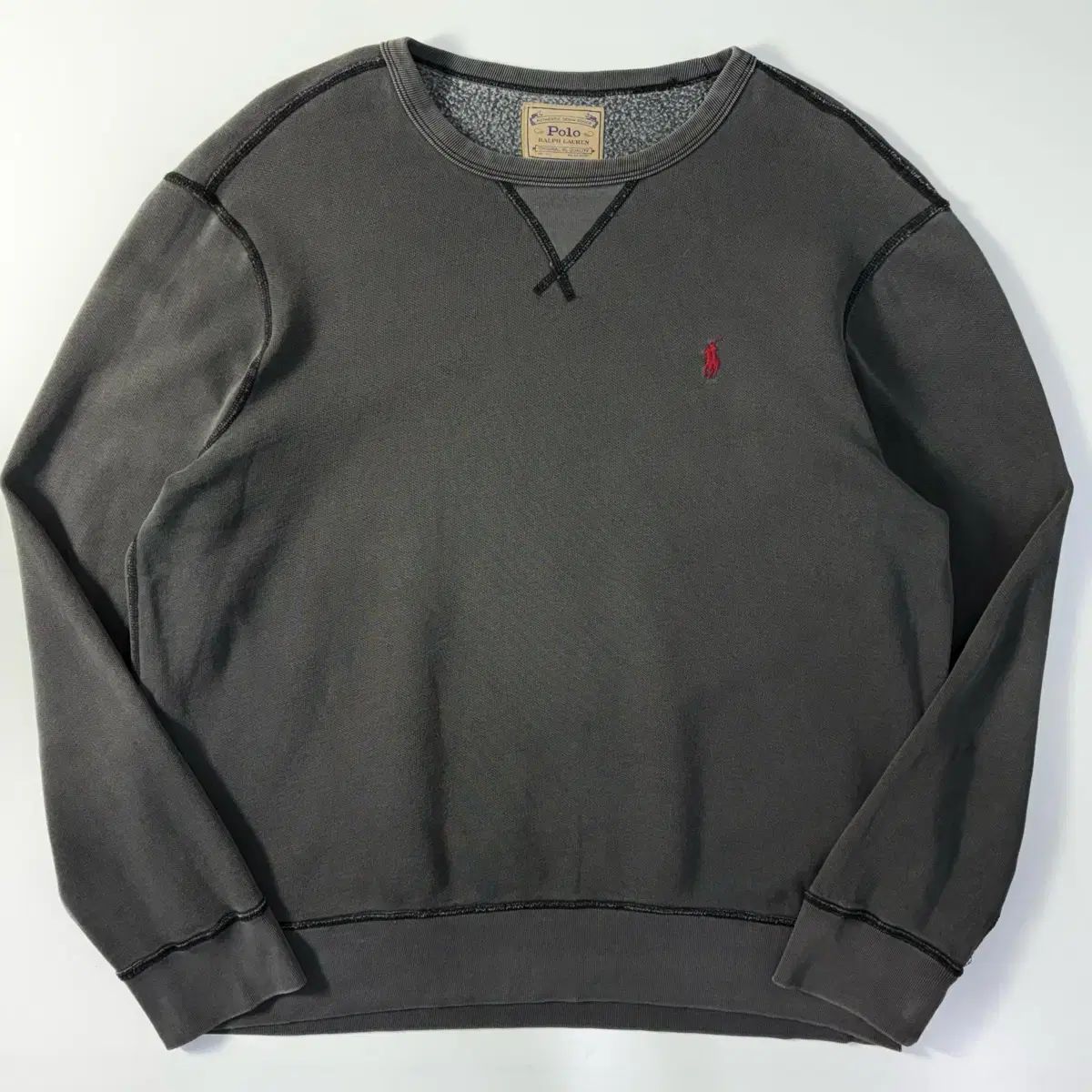 POLO RALPH LAUREN ポロラルフローレン PIGMENT ピグメント グレー スウェット