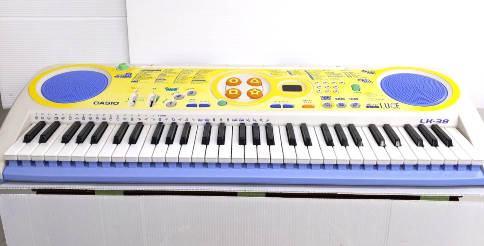 中古品】CASIO カシオ 電子ピアノ 光ナビゲーションキーボード 61鍵盤