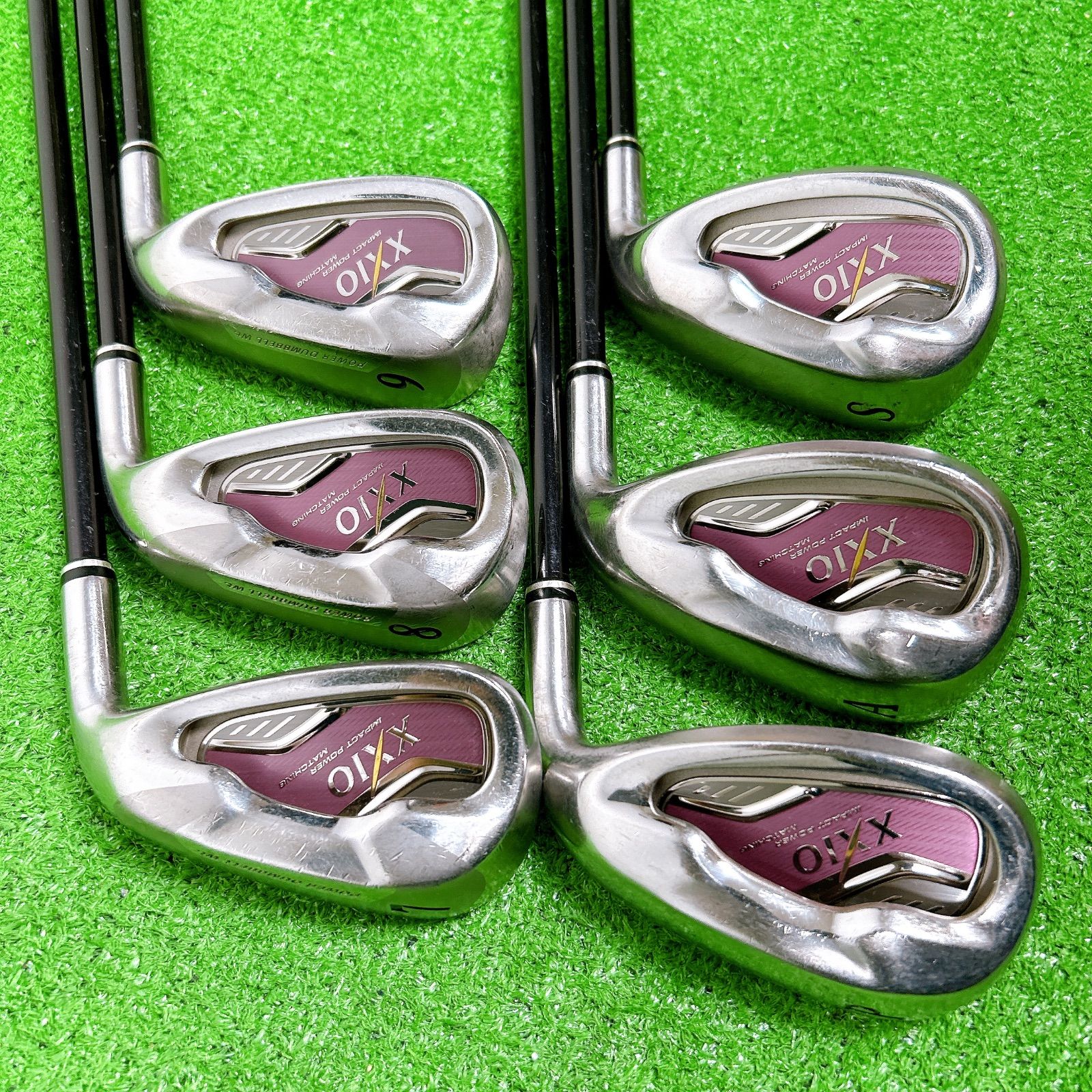 【美品】XXIO MP600 レディースゴルフクラブ　アイアン6本セット L シ00☆XXIO6代目 MP600L 6本レディースアイアンセット ゼクシオ L