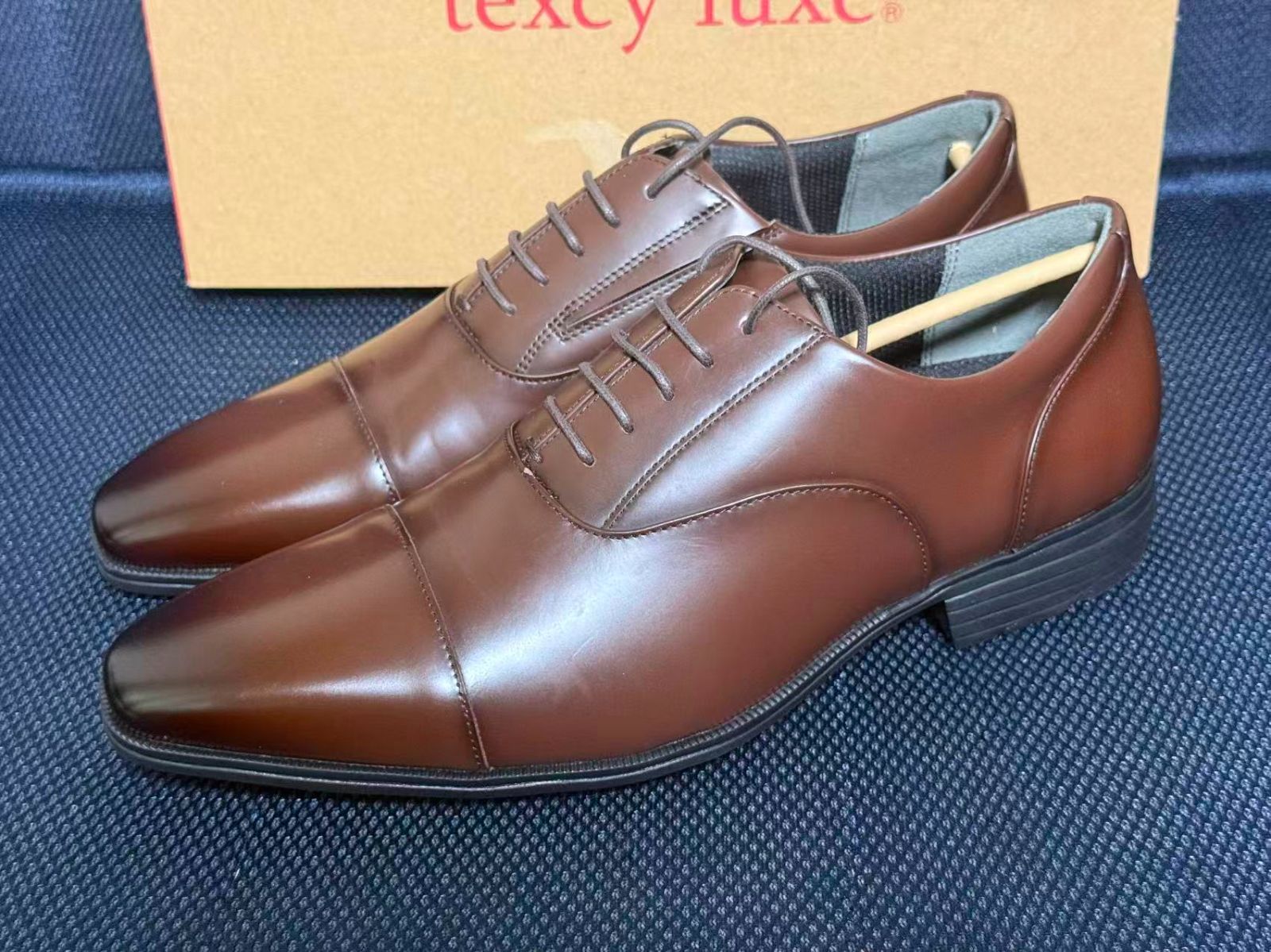 アウトレット TEXCY LUXE テクシーリュクス メンズ TU 7032 本革ビジネスシューズ 26 CM ♥品 処分