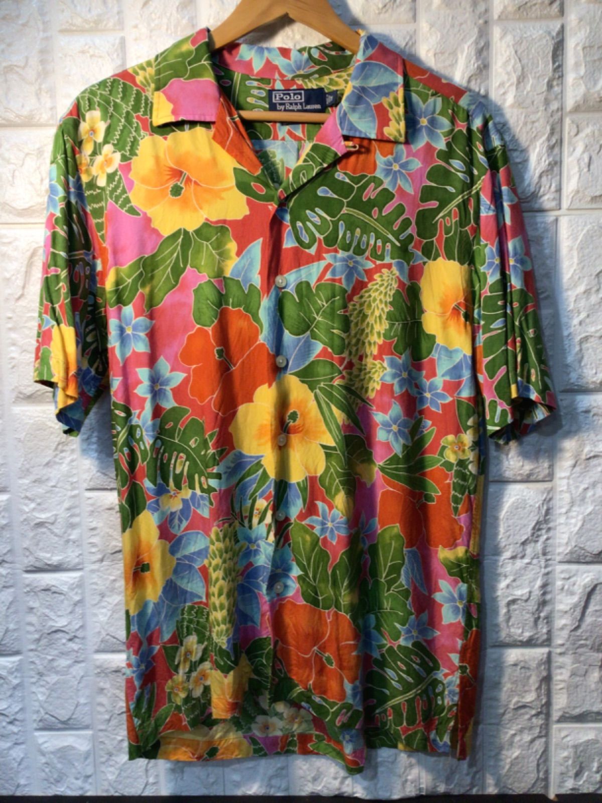 Polo by Ralph Lauren Caldwell アロハシャツ XL Polo by Ralph Lauren Caldwell アロハシャツ XL Polo by Ralph Lauren