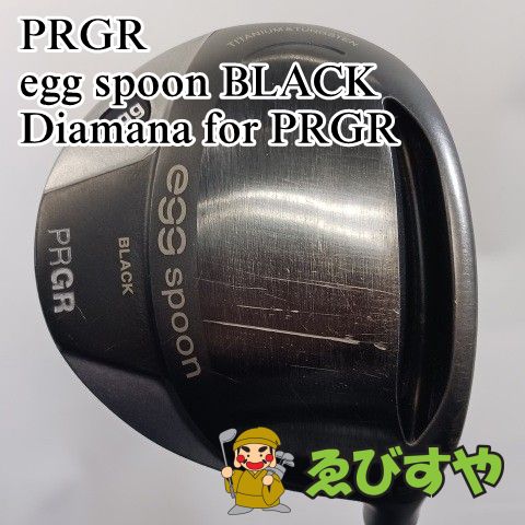 入間 フェアウェイウッド プロギア egg spoon BLACK Diamana for PRGR S 15 1442