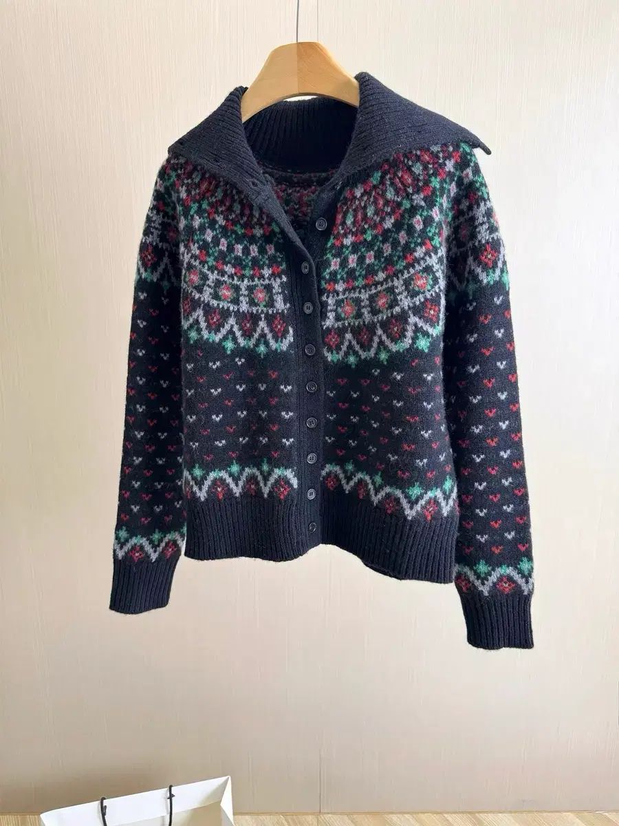 ラルフローレン フェアアイル パータン カーディガン