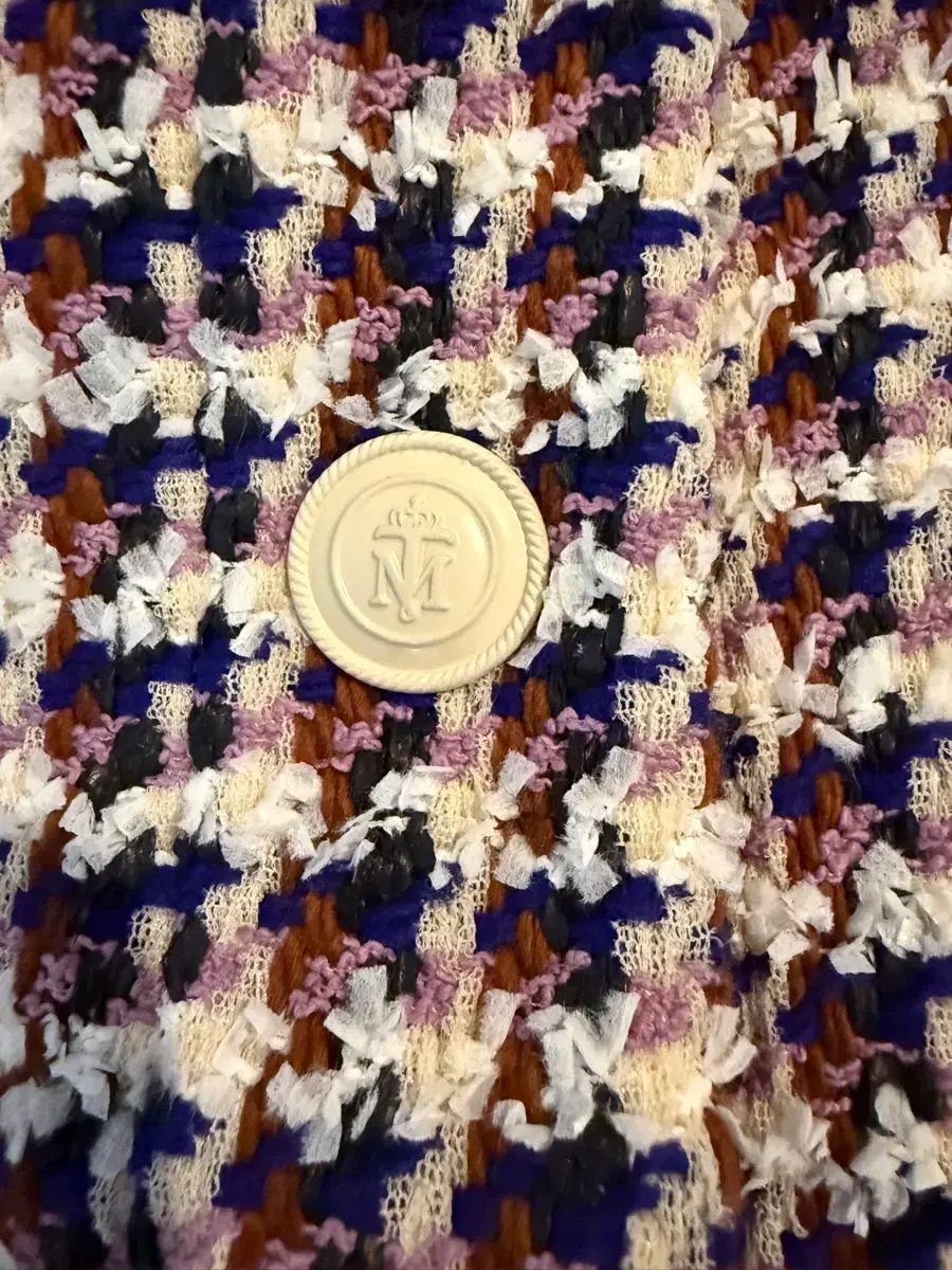 ハンサム タイム デニムカラ ツイードジャケット 限定デザイン ゆったり設計