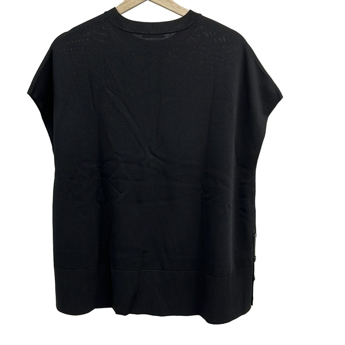 w*t様 theory luxeセオリーリュクスブラック半袖シャツ 美品 theory