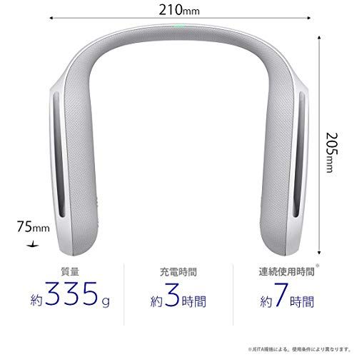 ソニー(SONY) ウェアラブルネックスピーカー テレビ/映画/ゲーム用スピーカー 音連動バイブレーション機能付き 2017年モデル SRS-WS1 ソニー(SONY) ウェアラブルネックスピーカー テレビ/映画/ゲーム用
