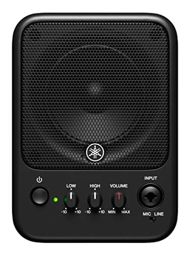 ヤマハ YAMAHA パワードモニタースピーカー 30 W MS 101 4 ブラックmm