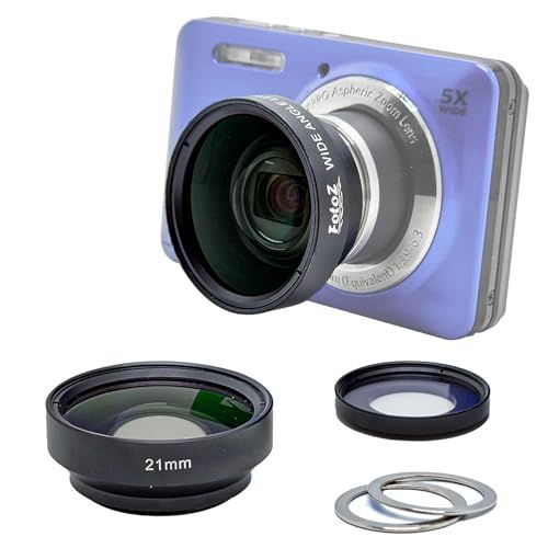 FotoZ 21mm 広角レンズ&シネマティックフィルター Kodak Pixpro FZ55用