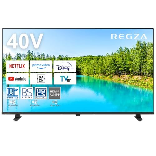REGZA 40インチ Airplay ネット動画対応 フルハイビジョン V 35 Nシリーズ 液晶 40 N 2025年モデルmm