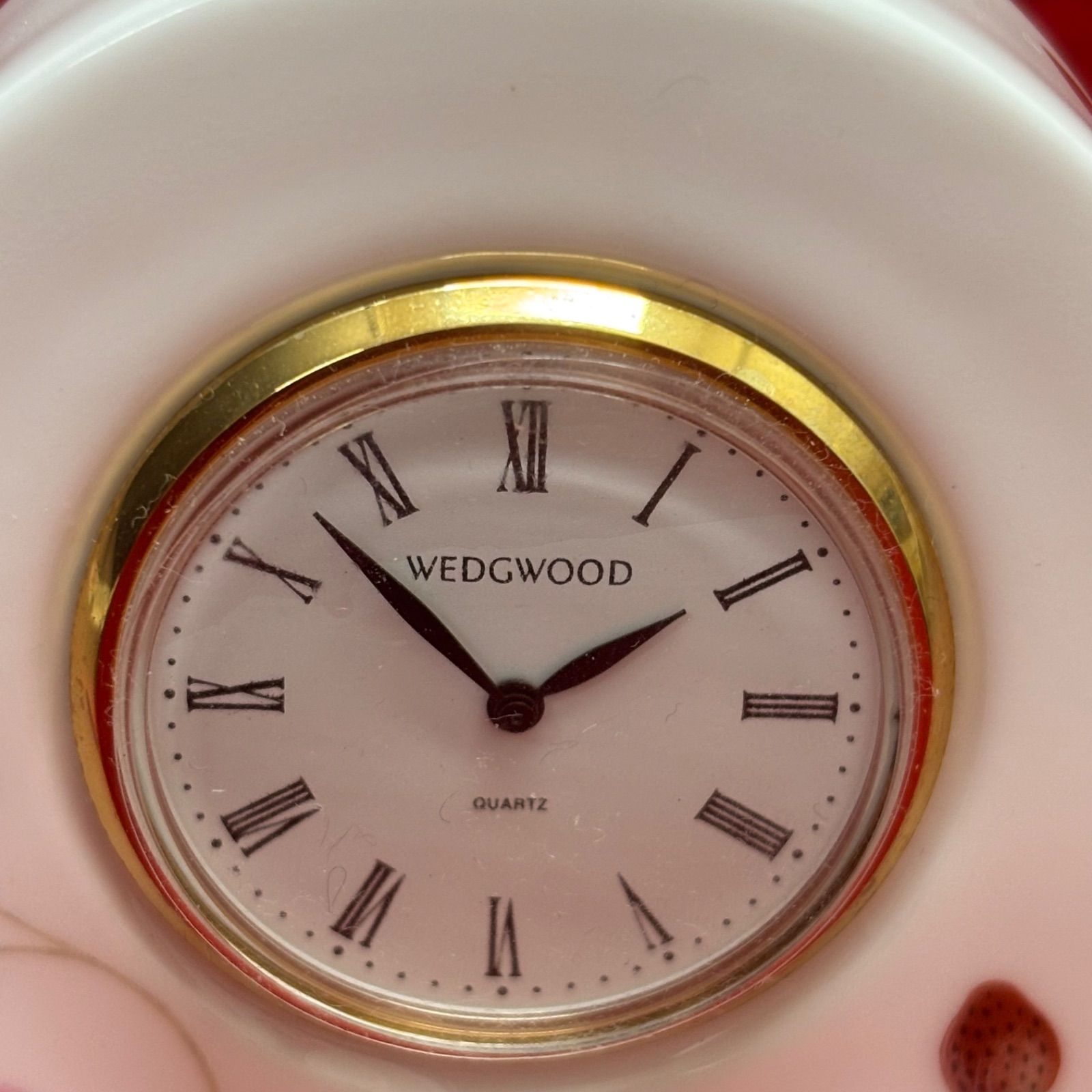 WEDGWOOD 置き時計 ワイルドストロベリー ウェッジウッド 置時計