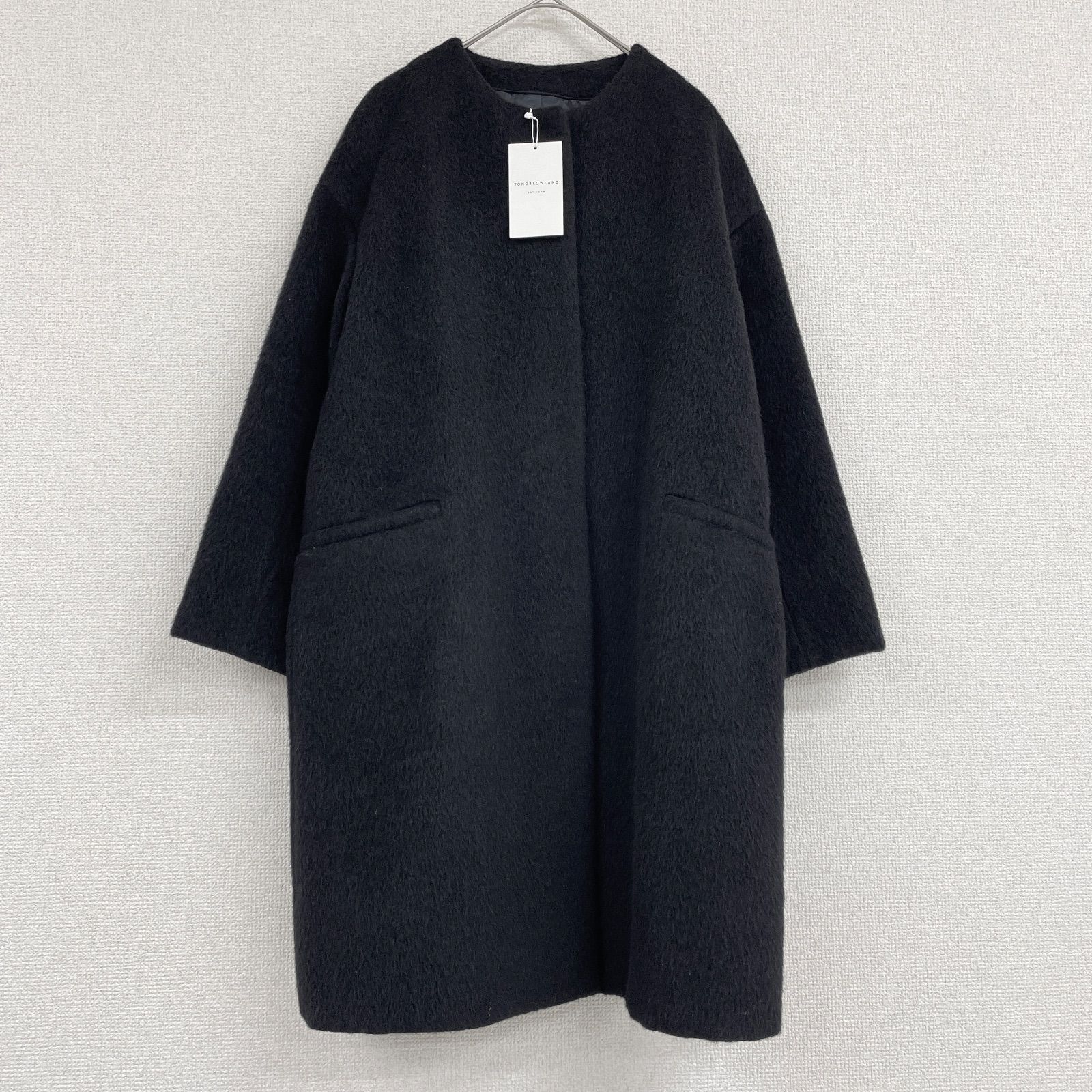 新品同様】TOMMOROWLAND トゥモローランド ロングコート ノーカラー