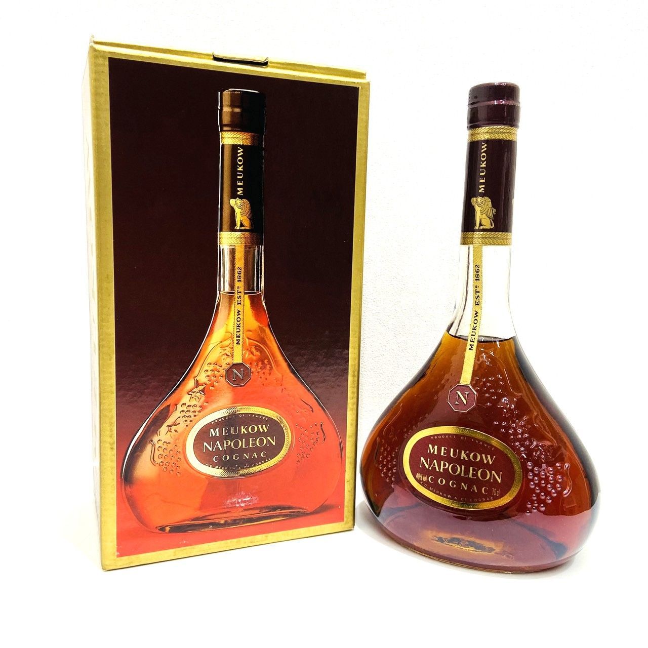 ナポレオンブランデーコレクション ミュコー ナポレオン ブランデー 700ml 箱付 古酒 - メルカリ
