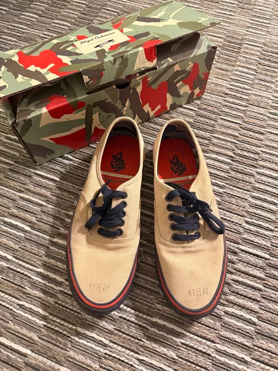290 ナイジェル ケーボン VANS ヴァンズ アセンティック 白 紺
