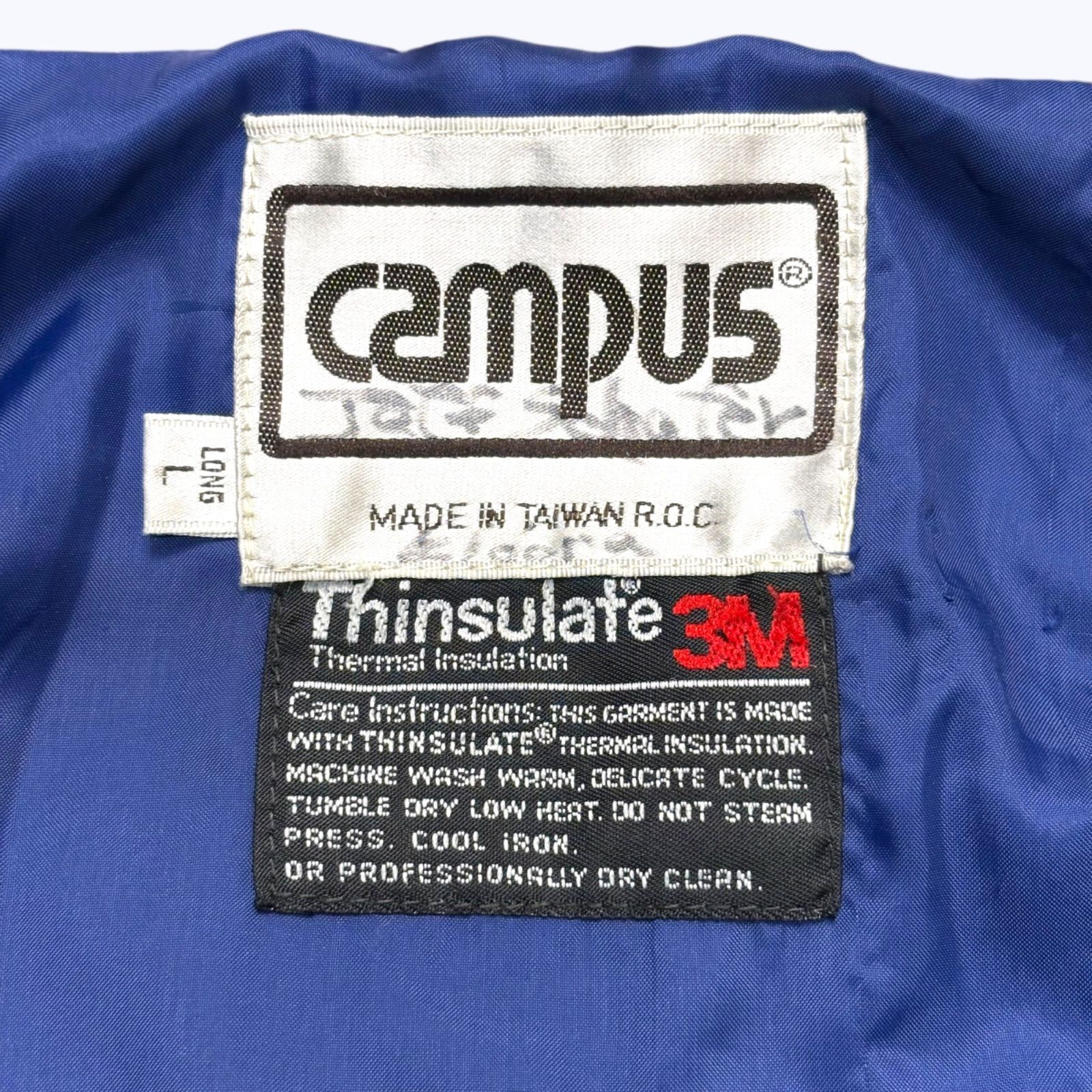 70s-80s Campus Thinsulate Jacket 【L】 70年代 80年代 キャンパス 