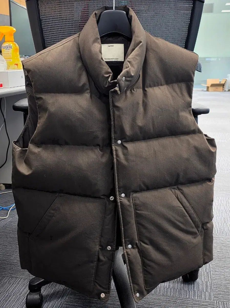 ポッタリー ラスティック グース ダウン ベスト