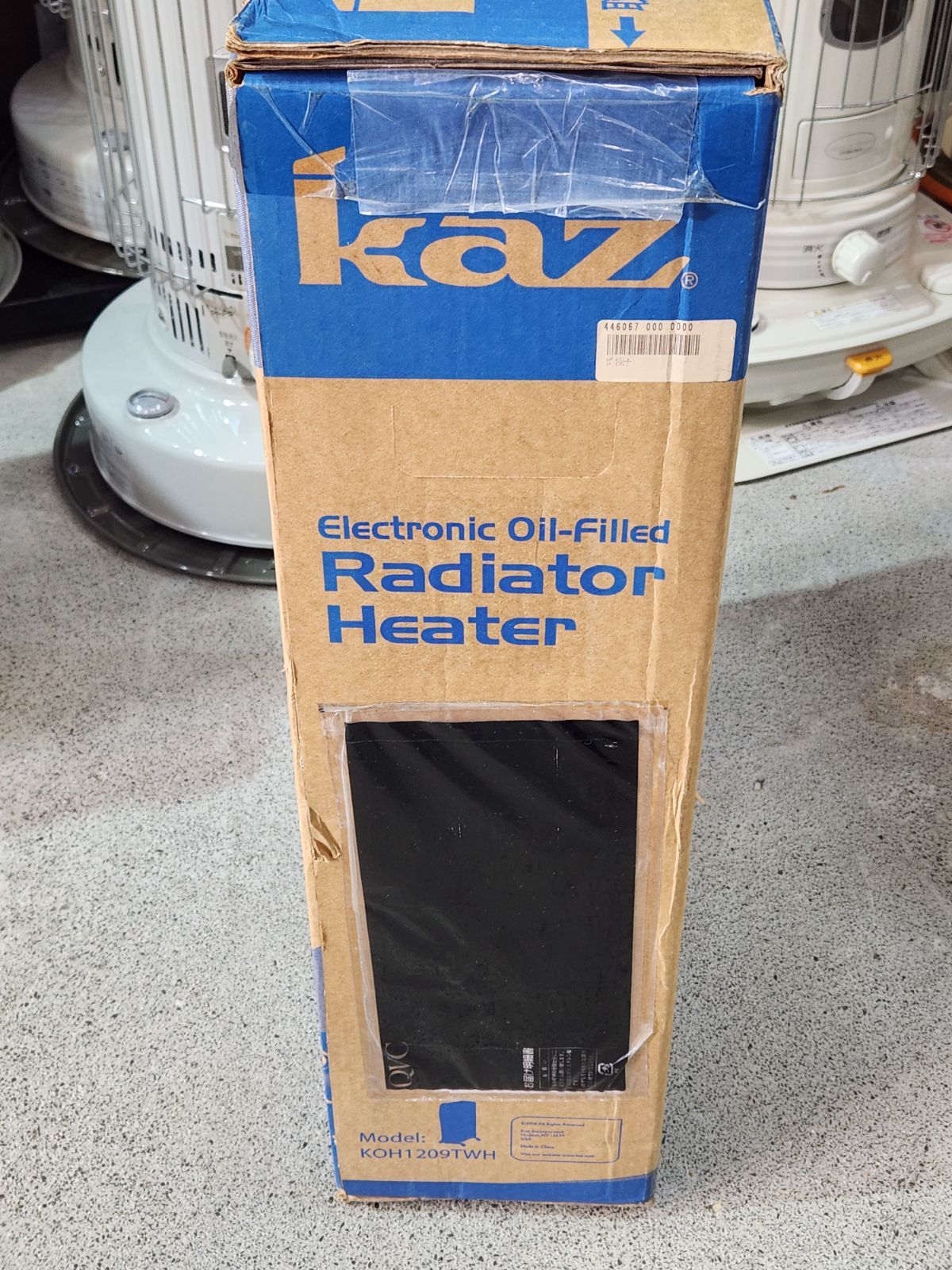 未使用・保管品】kaz カズ オイルヒーター KOH1209T 暖房器具